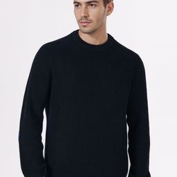 Celio Round Neck Cotton Pullover Sweater-picture-4
