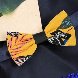 PELUCHE Men Printed Bow Tie-image-26
