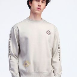Flying Machine Men Printed Sweatshirt-image-48