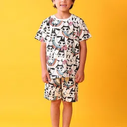 Anthrilo Boys Printed Night suit-10