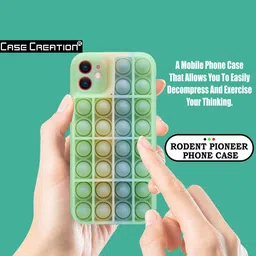 CASE CREATION Neon Sand Printed iPhone 11 Pro Max Back Case Mobile Accessories image 2