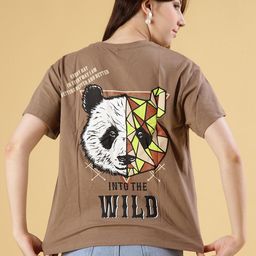 V-Mart Women Graphic Printed Round Neck T-shirt-picture-6