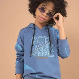 Crimsoune Club Boys Printed Hooded Sweatshirt-picture-23