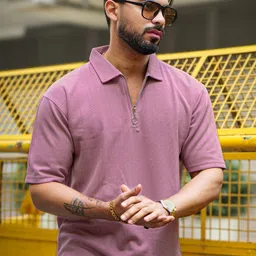 Maniac Men Polo Collar T-shirt-image-13