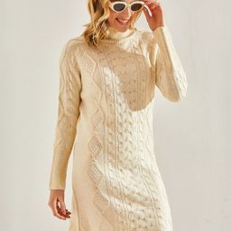 BIANCO LUCCI Women Striped Self Design Sheath Above Knee Dress-image-27