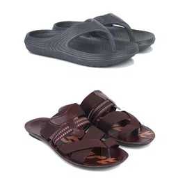 DRACKFOOT Men Set Of 2 Comfort Sandals & Thong Flip-Flops-picture-14