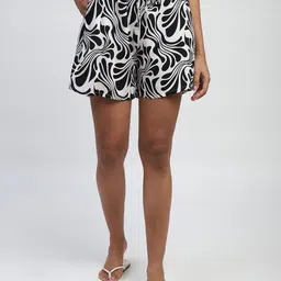 Global Republic Women Printed Loose Fit High-Rise Outdoor Shorts-picture-47