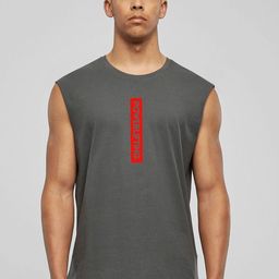 GSPO Printed Cotton Round Neck Gym Vest V-PWR-DGrey-image-57