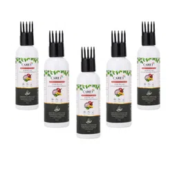 CARET ORGANIC Set Of 5 Red Onion Seed Hair Oil- 100ml Each-4