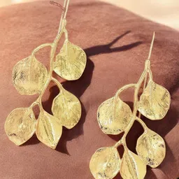 DressBerry Leaf Shaped Drop Earrings-18