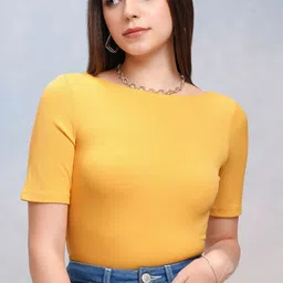 Basics By Tokyo Talkies Cotton Top-image-69