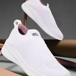 HRX by Hrithik Roshan Men Textured Slip-On Sneakers-image-20
