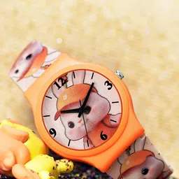 VIRAKTI Kids Printed Dial & Silicon Straps Analogue Watch KID-11-V-2
