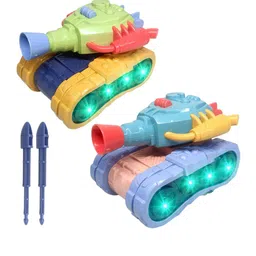 PLANET of Toys Kids 360 Rotating Wheels Electric Tank Musical Toy-33