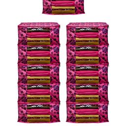 AMAK INC Pink Fabric Multi-Utility Wardrobe Organisers-picture-22