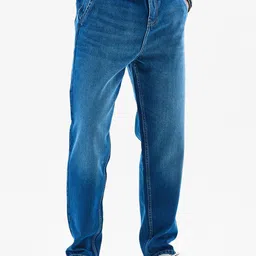 Snitch Men Blue Mid-Rise Slouchy Fit Jeans-image-91