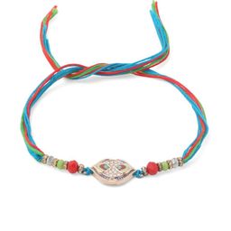 Sangria Set Of 2 Artificial Stones Studded Thread Rakhis With Roli Chawal Chandan & Mishri image 2