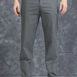 The Roadster Lifestyle Co Men Relaxed Fit Mid Rise Trousers-image-98
