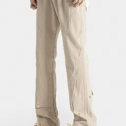 KPOP Men Urban Slim Slim Fit Trousers-image-41