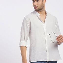 SHOWOFF Men Standard Slim Fit Opaque Casual Shirt-image-38