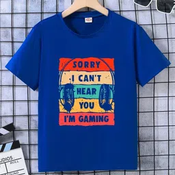 KPOP Typography Printed Round Neck T-shirt-image-55