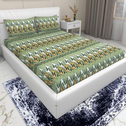 DREAM LIVING Flat King Size Double Bedsheet-image-53