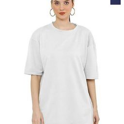 NOTWILD Women Pack Of 2 Solid Round Neck Cotton T-shirts-image-84