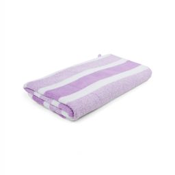 Style Shoes Purple & White 1 Striped Other 350 GSM Bath Towel-image-99