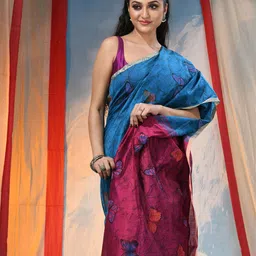 DESH BIDESH Printed Festive Saree-picture-18
