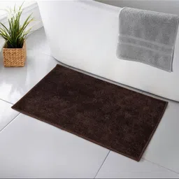 MAA HOME CONCEPT Brown 1500 GSM Anti Skid Bath Rugs-52