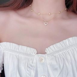 Arzonai Gold-Toned Metal Necklace-image-31