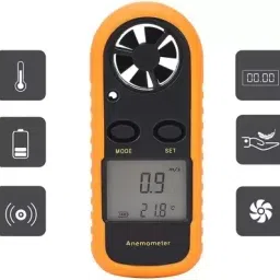 Anemometer Wind Speed Meter With LCD Backlight Portable Digital Anemometer-7