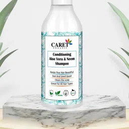 CARET ORGANIC Conditioning Aloevera & Neem Shampoo - 300 ml-16