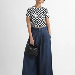 YUVAKAA Women Geometric Printed Cotton Crop Top-image-64