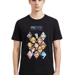 PULP Men Printed Raw Edge T-shirt-image-96
