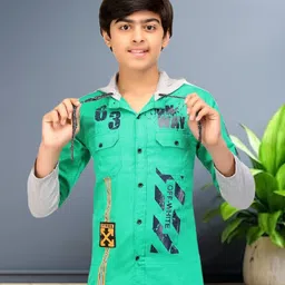 FASHION GRAB Boys Classic Opaque Printed Casual Shirt-image-66