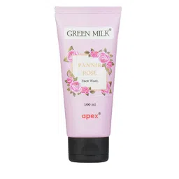 Green Milk Concepts Pannir Rose Face Wash Enriched With Hyaluronic Acid - 100 ml-8