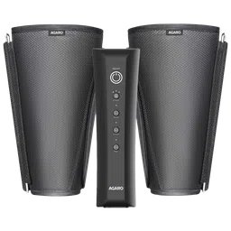 AGARO Smart Air Compression Leg Massager (3 Modes, Fabric, Black)-10