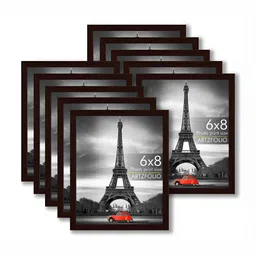 ArtzFolio Brown 8 to 12 Pieces Wood Wall Photo Frames-image-16