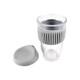 We3 Grey Solid Glass Glossy Cups Set of Cups and Mugs-29