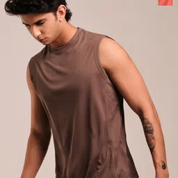 EAZY Pack Of 2 Round Neck Dry Fit Gym Vest EZ_QDRN_METALM_CORAL_S-picture-5