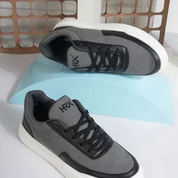 HRX by Hrithik Roshan Men Round Toe Contrast Sole Sneakers-picture-36