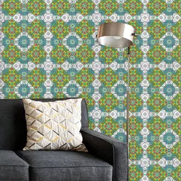 ArtzFolio Printed UV-Resistant Anti-Bacterial Abstract PatternPeel & Stick Wallpaper-image-71