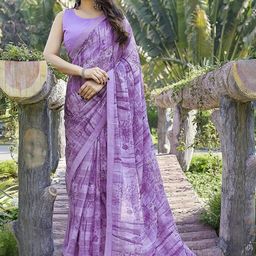 KALINI Violet NA Poly Georgette Sarees-picture-17