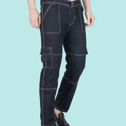 COMFITS Men Classic Low Distress Stretchable Jeans-picture-6