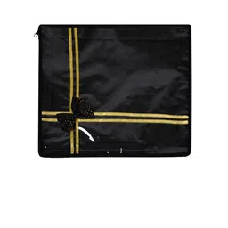 Kuber Industries Black Pack of 3 Dot-Printed Top Visible Window Multi-Utility Organisers image 3
