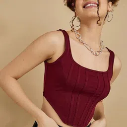 Projas Women Corset Crop Top-picture-15
