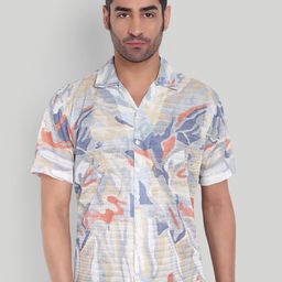 Stysure Men Comfort Semi Sheer Casual Shirt-image-21