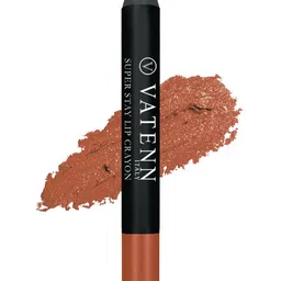 VATENN ITALY Super Stay Hydration Lip Crayon Lipstick - 2.8 g - Daringly Nude - 418-20