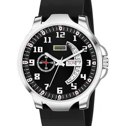 CSAMON Men Printed Dial Analogue Watch - 3KANSLV C1001BLK DD 804 BLK_SH-48